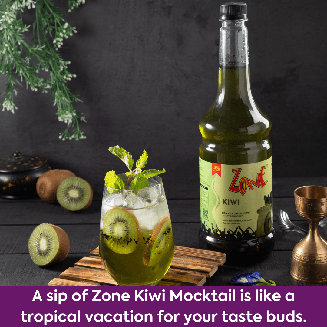 Zone Kiwi Flavoured Syrup 1050ml