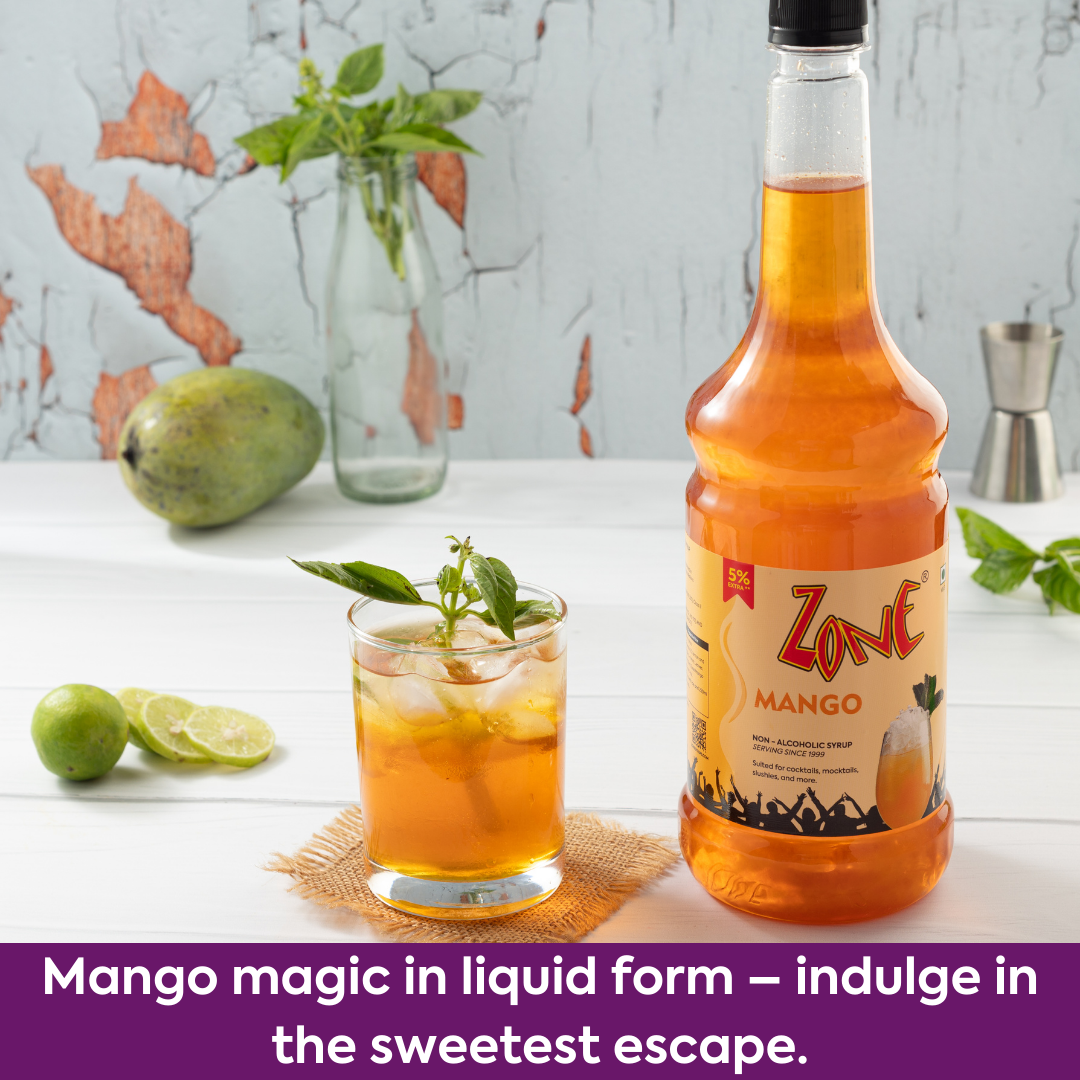Zone Mango Flavoured Syrup