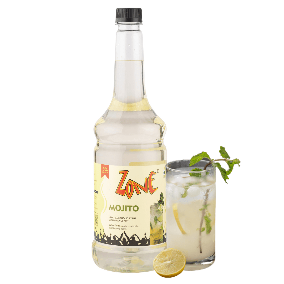 Zone Mojito Flavoured Syrup 1L | Mocktails, Cocktails & more – ZONE