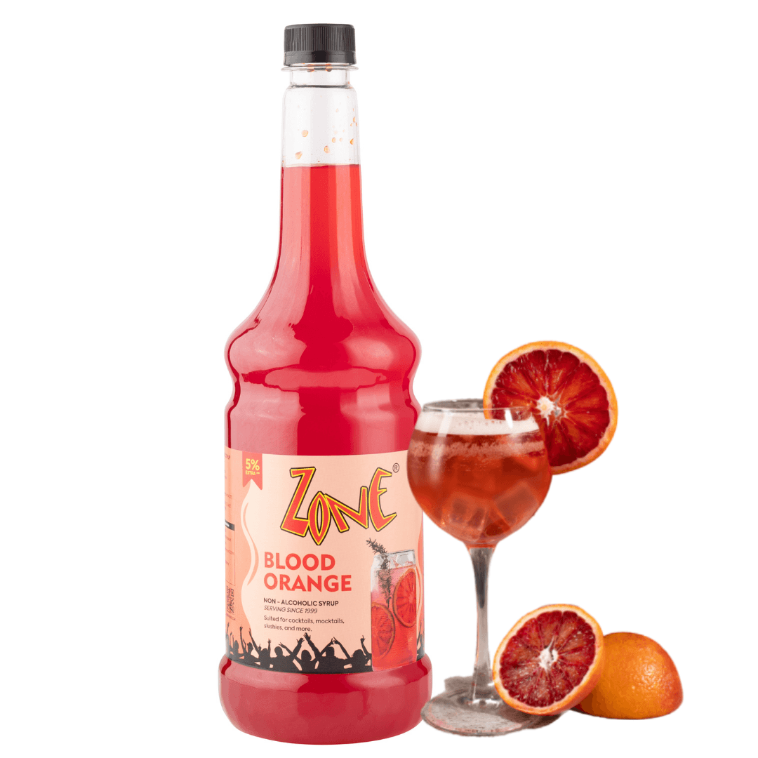 Zone Blood Orange Flavoured Syrup 1050ml