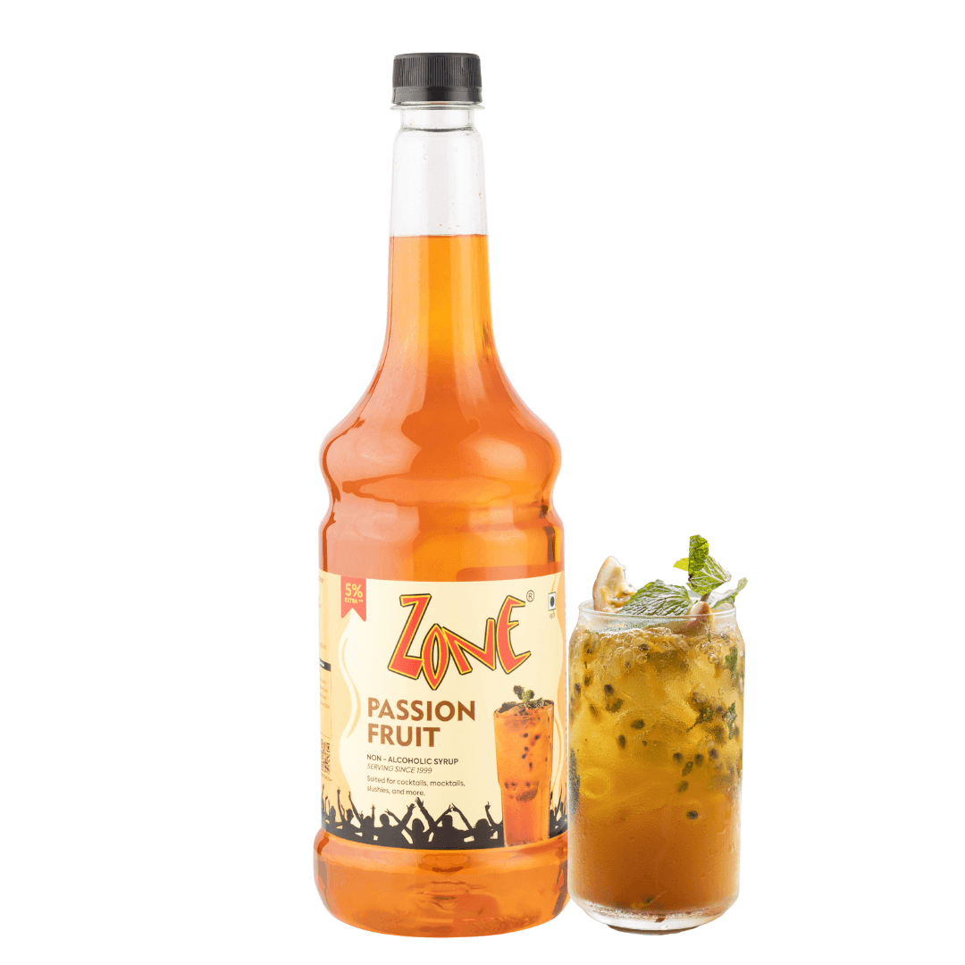 Zone Passion Fruit Flavoured Syrup 1050ml