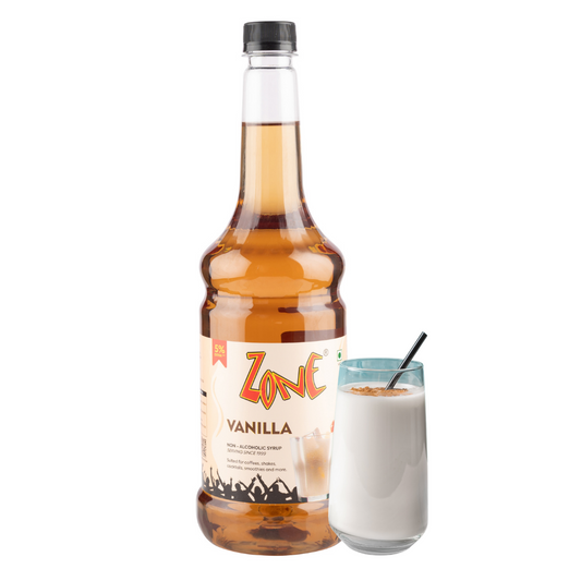 Zone Vanilla Flavoured Syrup 1050ml