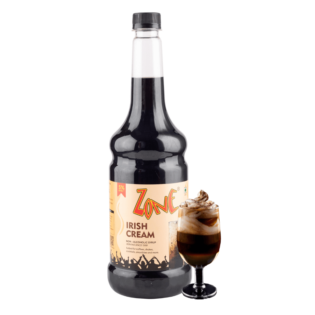 Zone Irish Cream Flavoured Syrup 1050ml