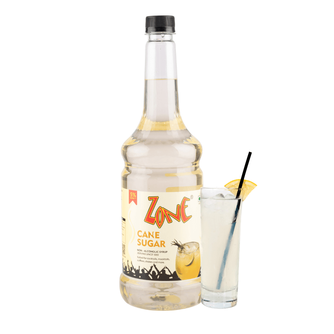 Zone Crane Sugar Flavoured Syrup 1L | Mocktails & more