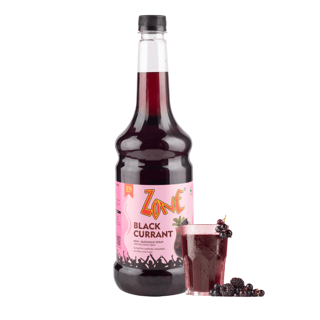 Zone Black Currant Flavoured Syrup 1L | Cocktails, Mocktails – ZONE