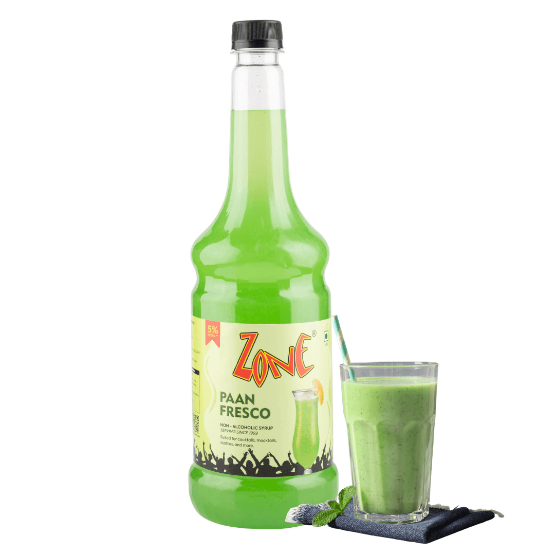Zone Paan Flavoured Syrup 1L | Cocktails,Mocktails, & more