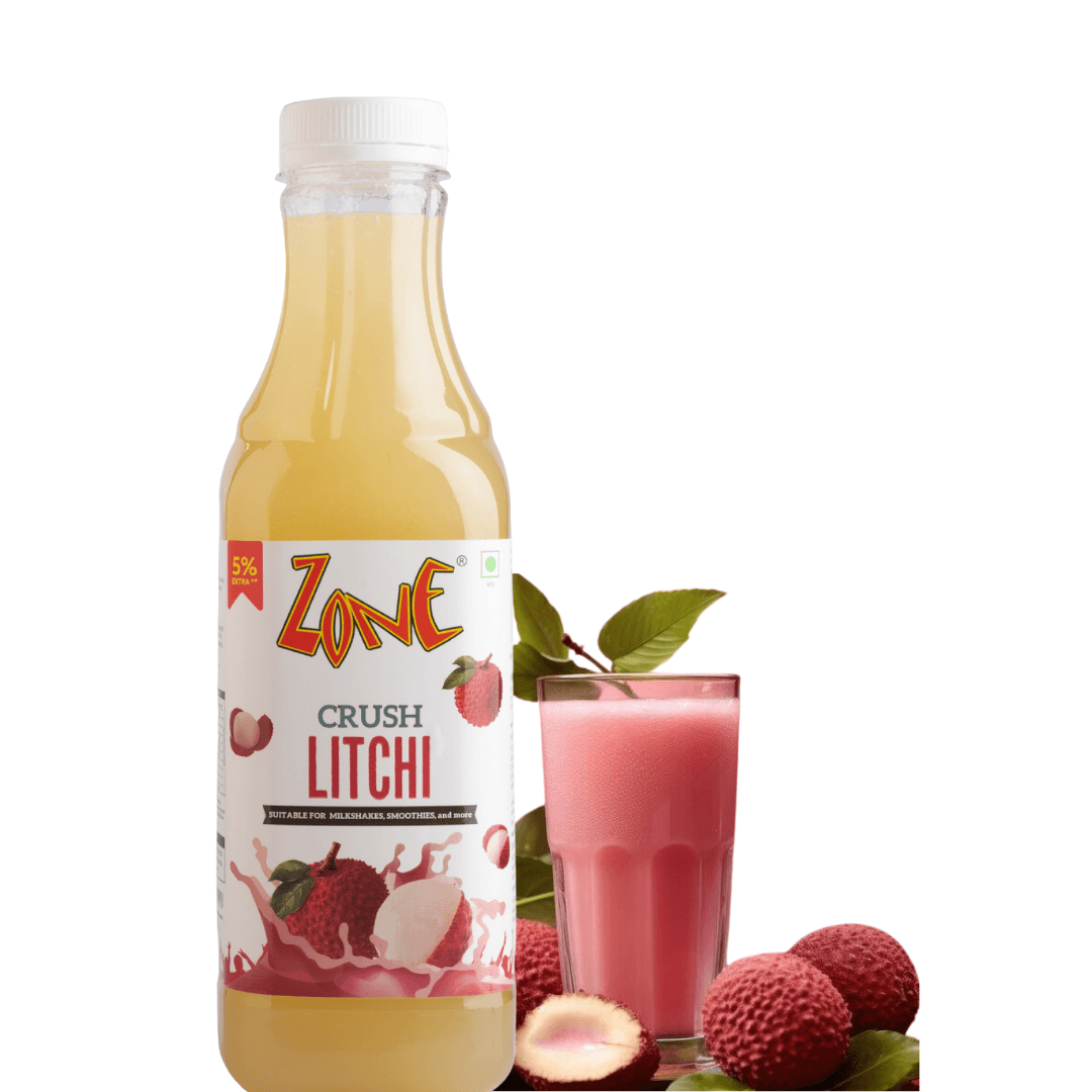 Zone Litchi Flavoured Crush 750ml