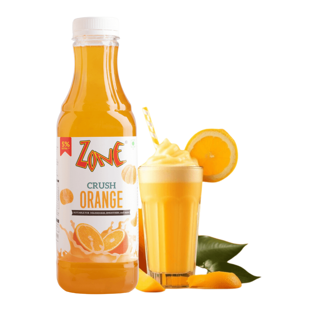 Zone Orange Flavoured Crush 750ml