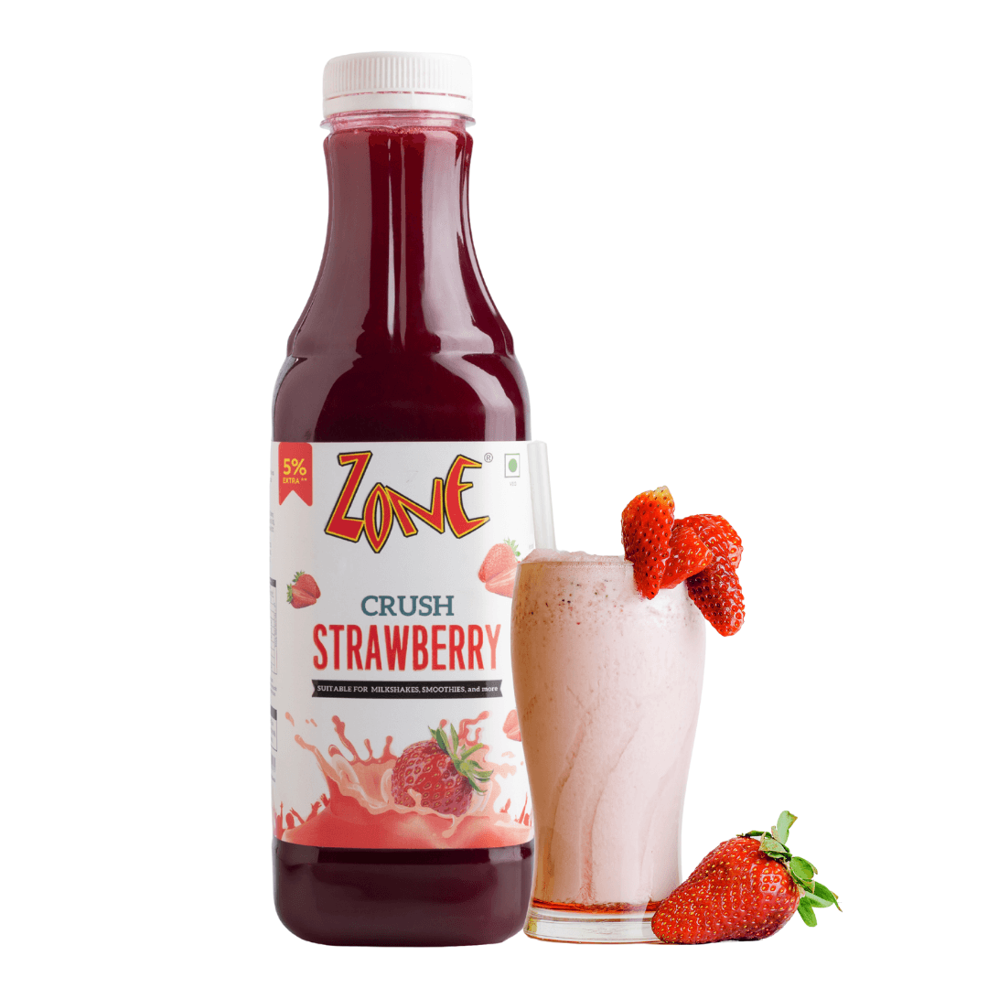 Zone Strawberry Flavoured Crush 750ml