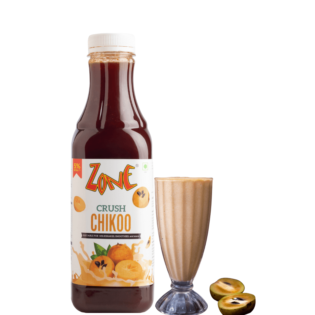 Zone Chikoo Flavoured Crush 750ml