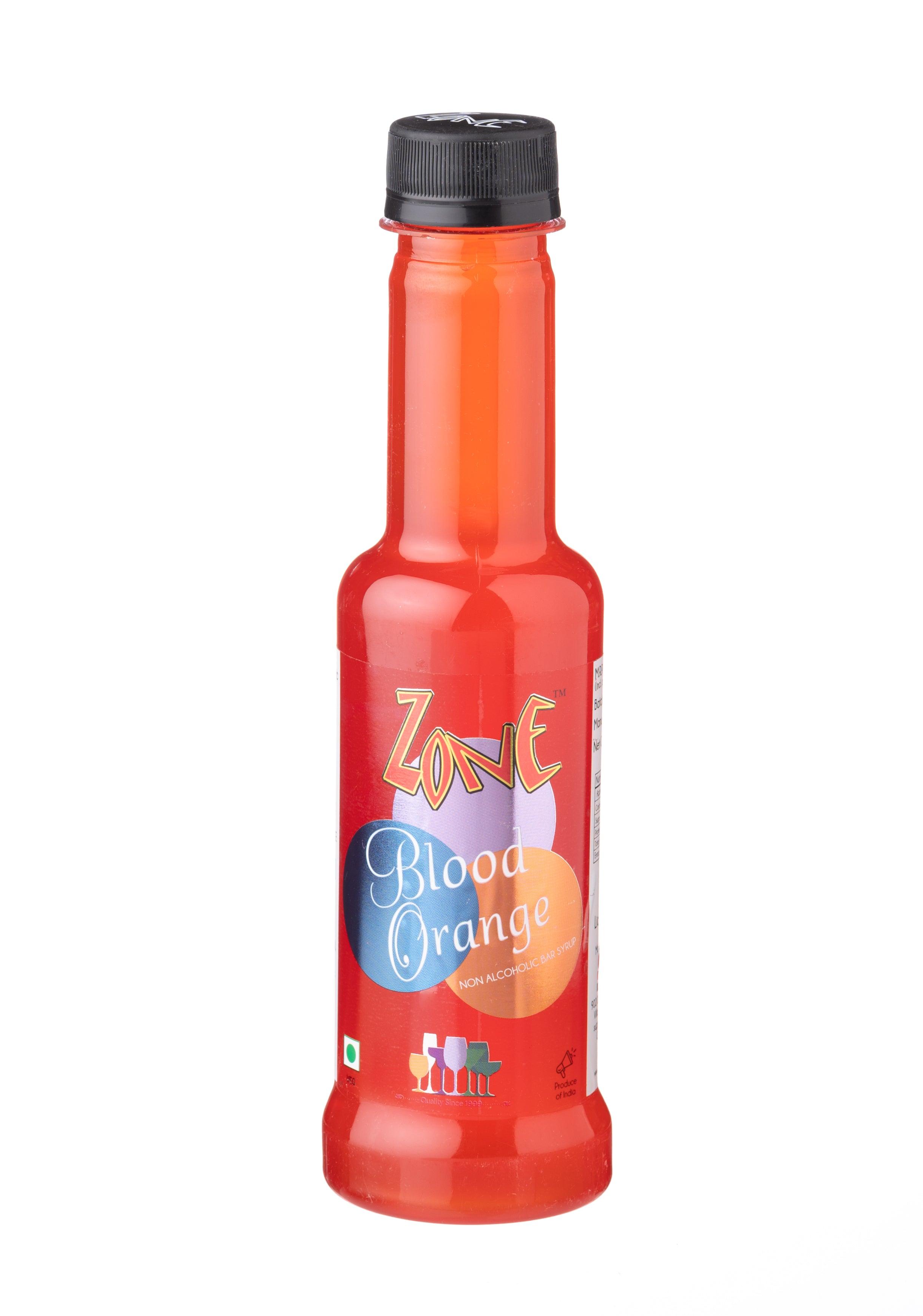 Zone Blood Orange Flavoured Syrup 240ml