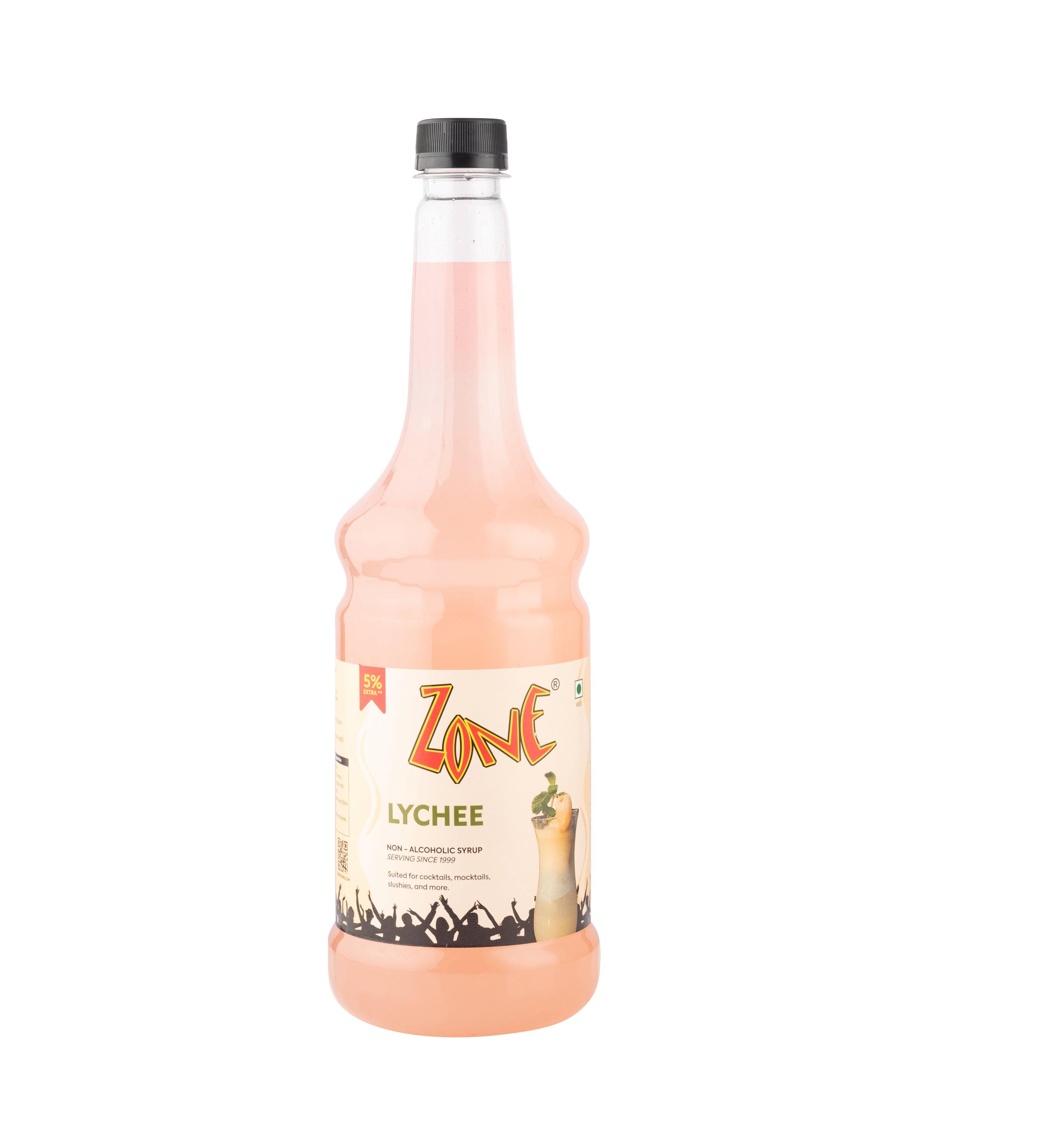 Zone Lychee Flavoured Syrup 1050ml