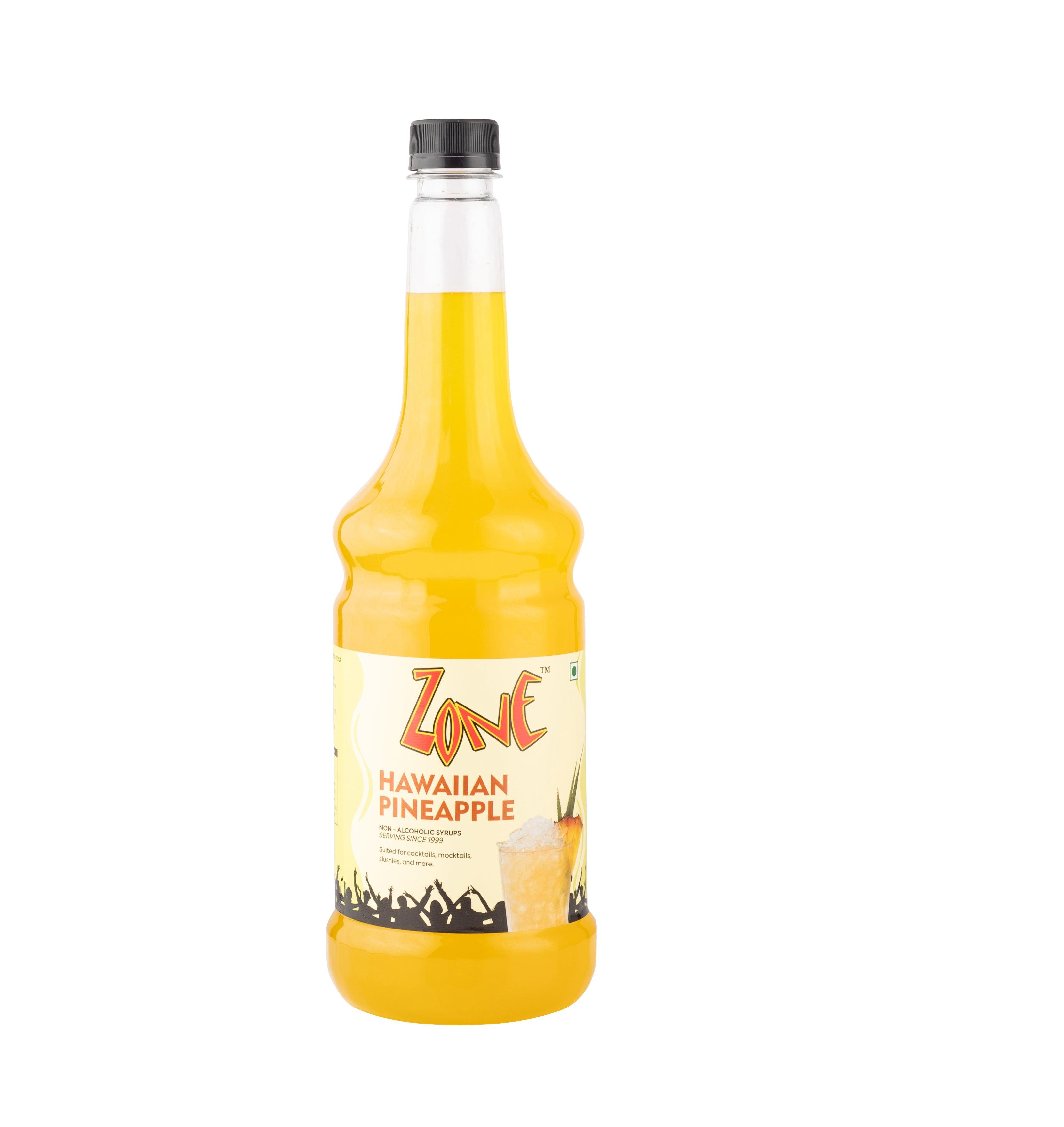 Zone Hawaiian pineapple Flavoured Syrup