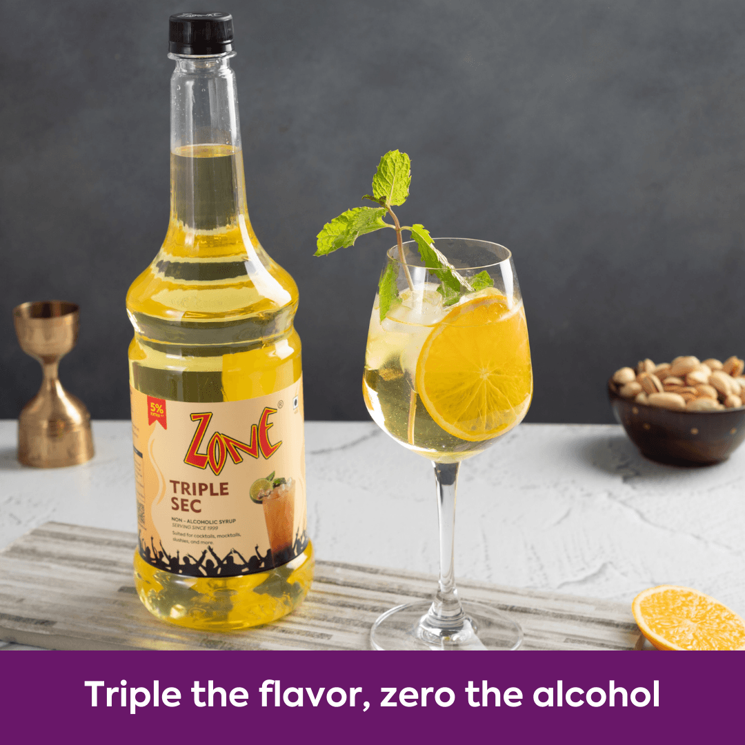 Zone Triple Sec Flavoured Syrup 1L | Cocktails, Mocktails – ZONE