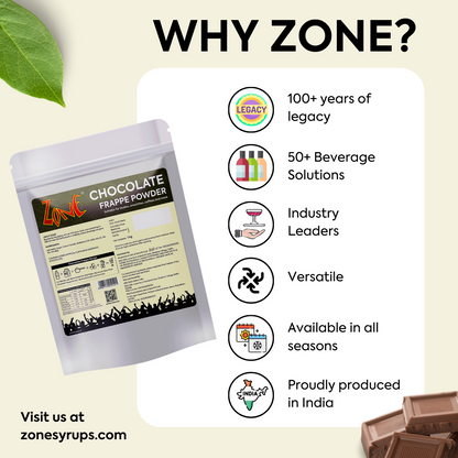 Zone Chocolate Frappe Powder