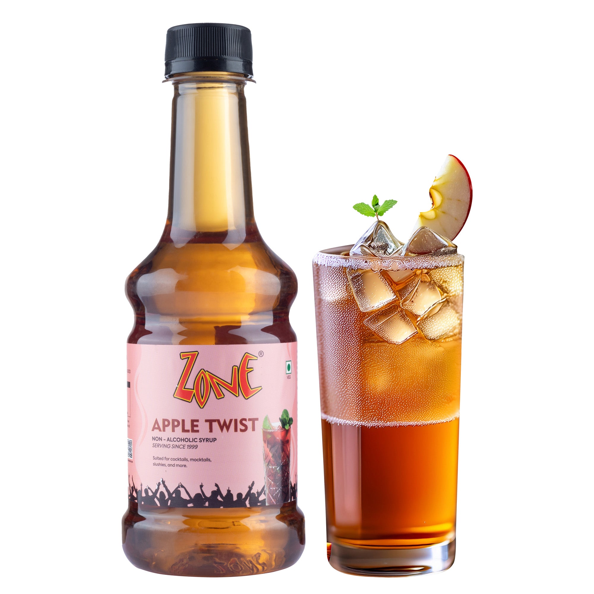 Zone Apple Twist Flavoured Syrup 300ml
