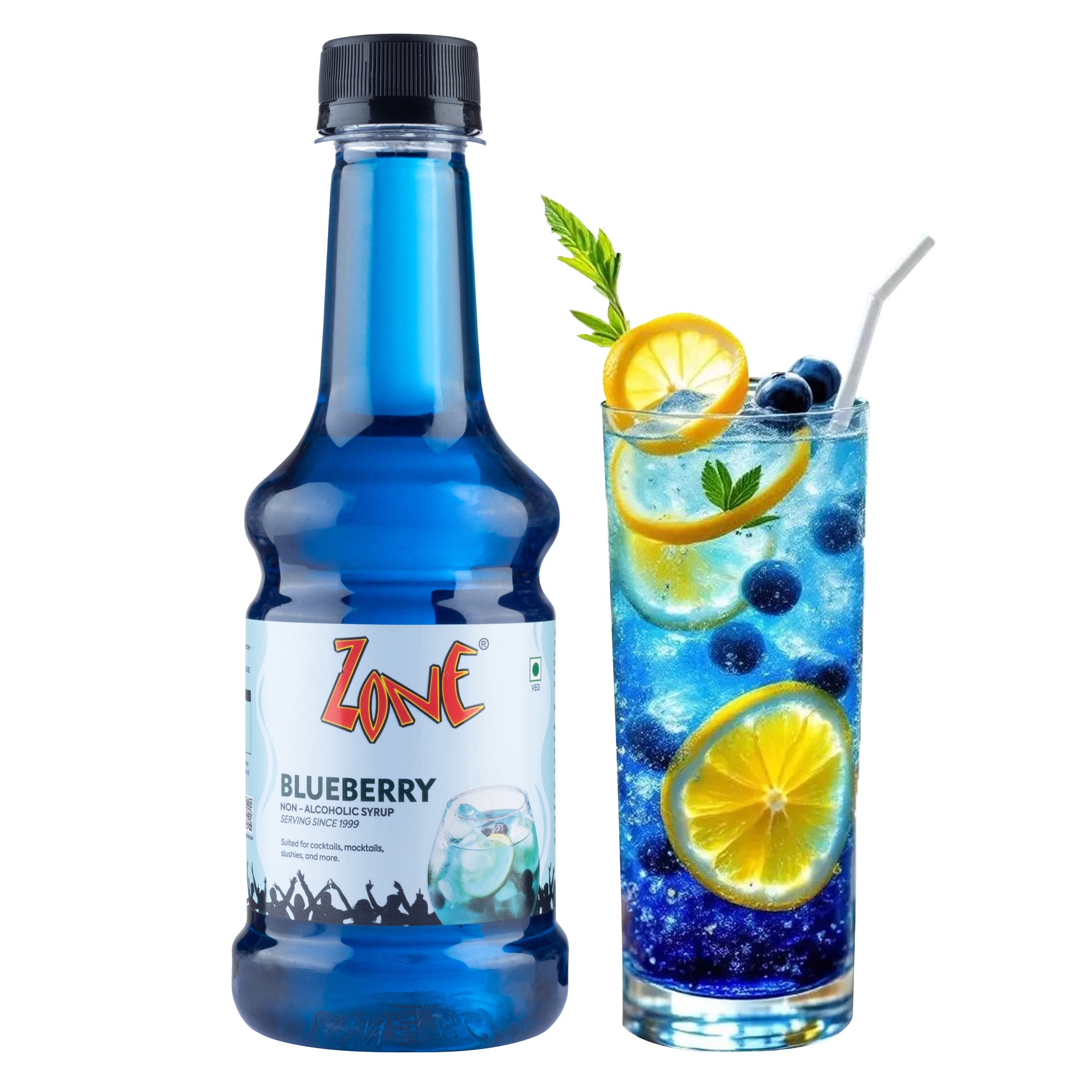 Zone Blueberry Bar Syrup (300ml)