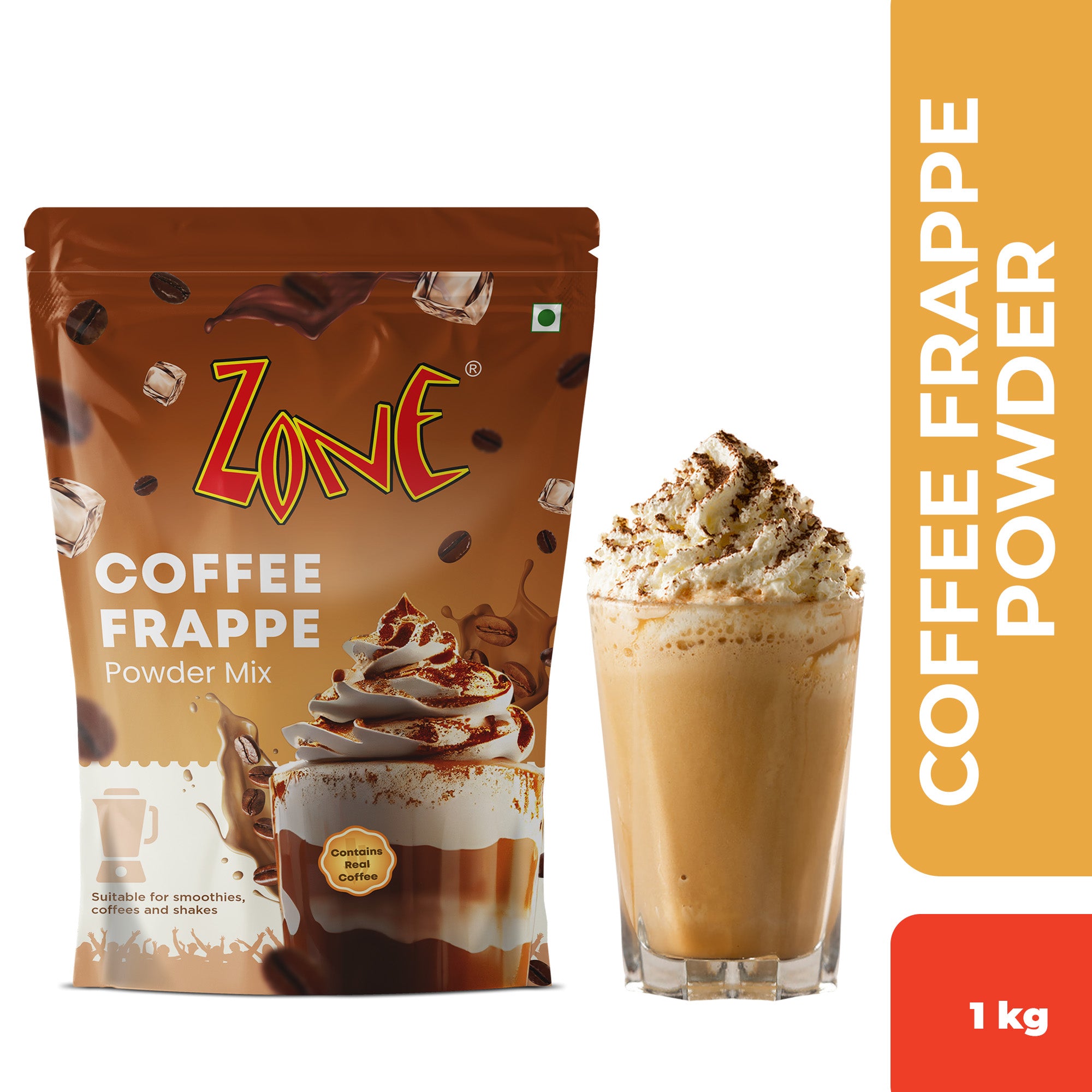 Zone Coffee Frappe Powder 1kg