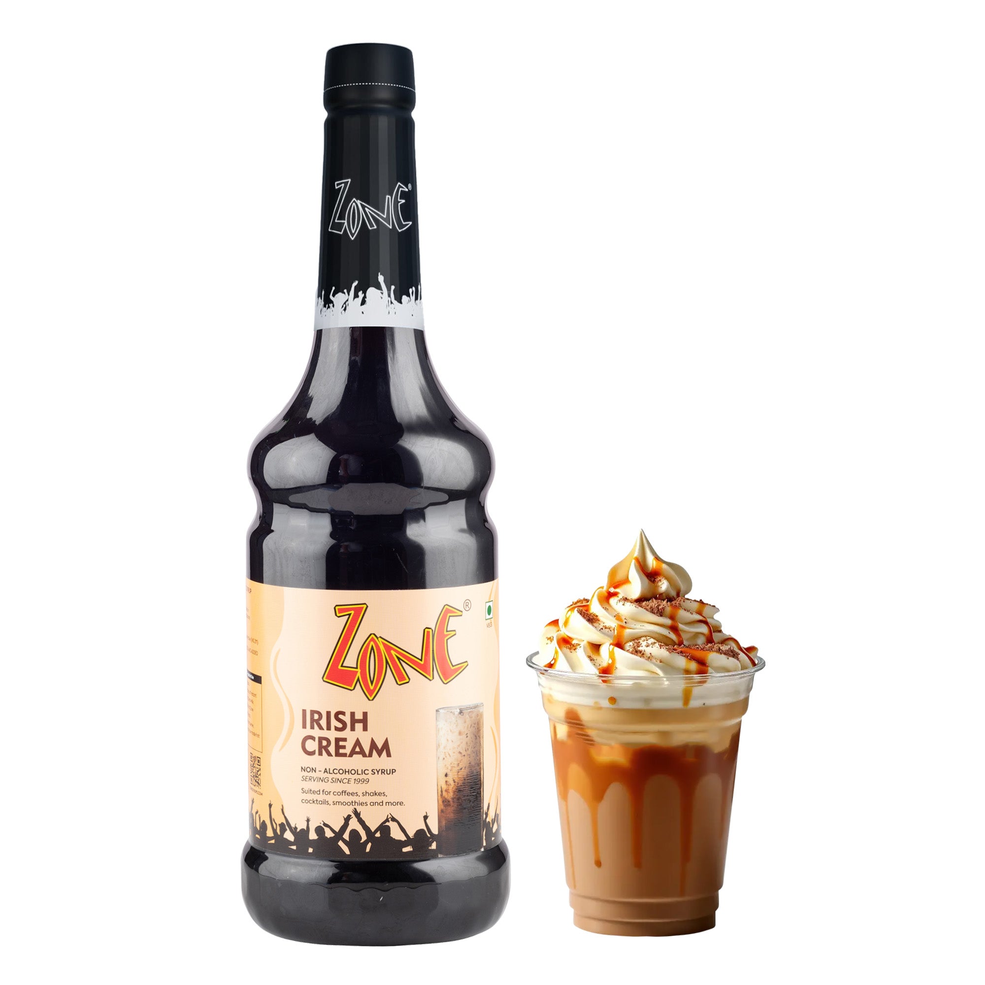 Zone Irish Cream Flavoured Syrup 1000ml
