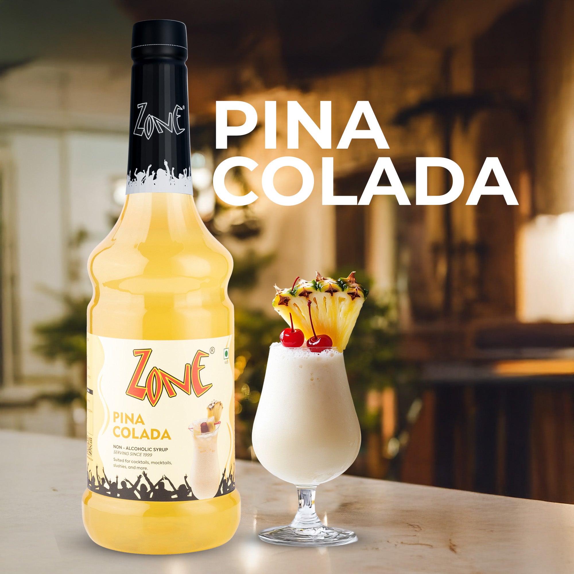 Zone Pina Colada Flavoured Syrup 1000ml