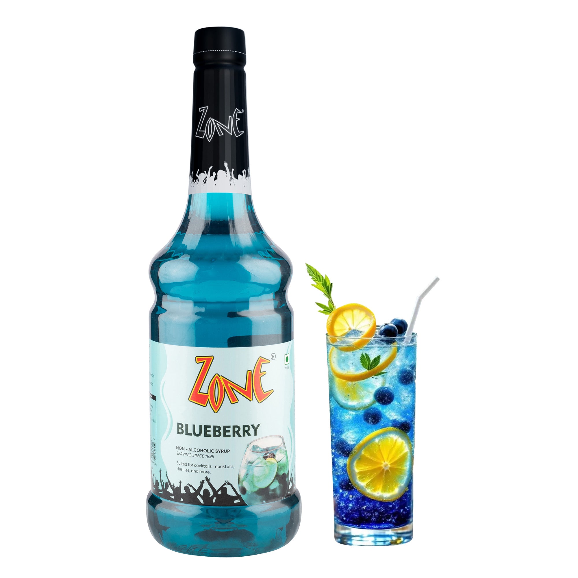 Zone Blueberry Flavoured Syrup 1000ml