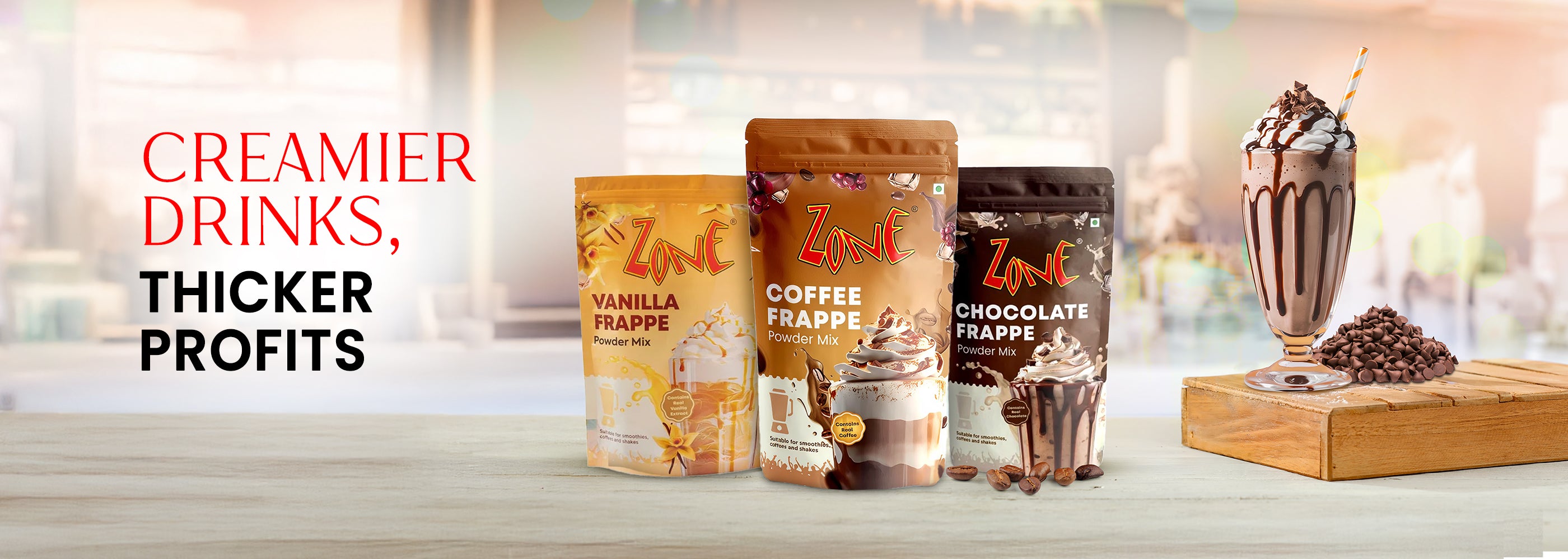 Zone Frappe Powders