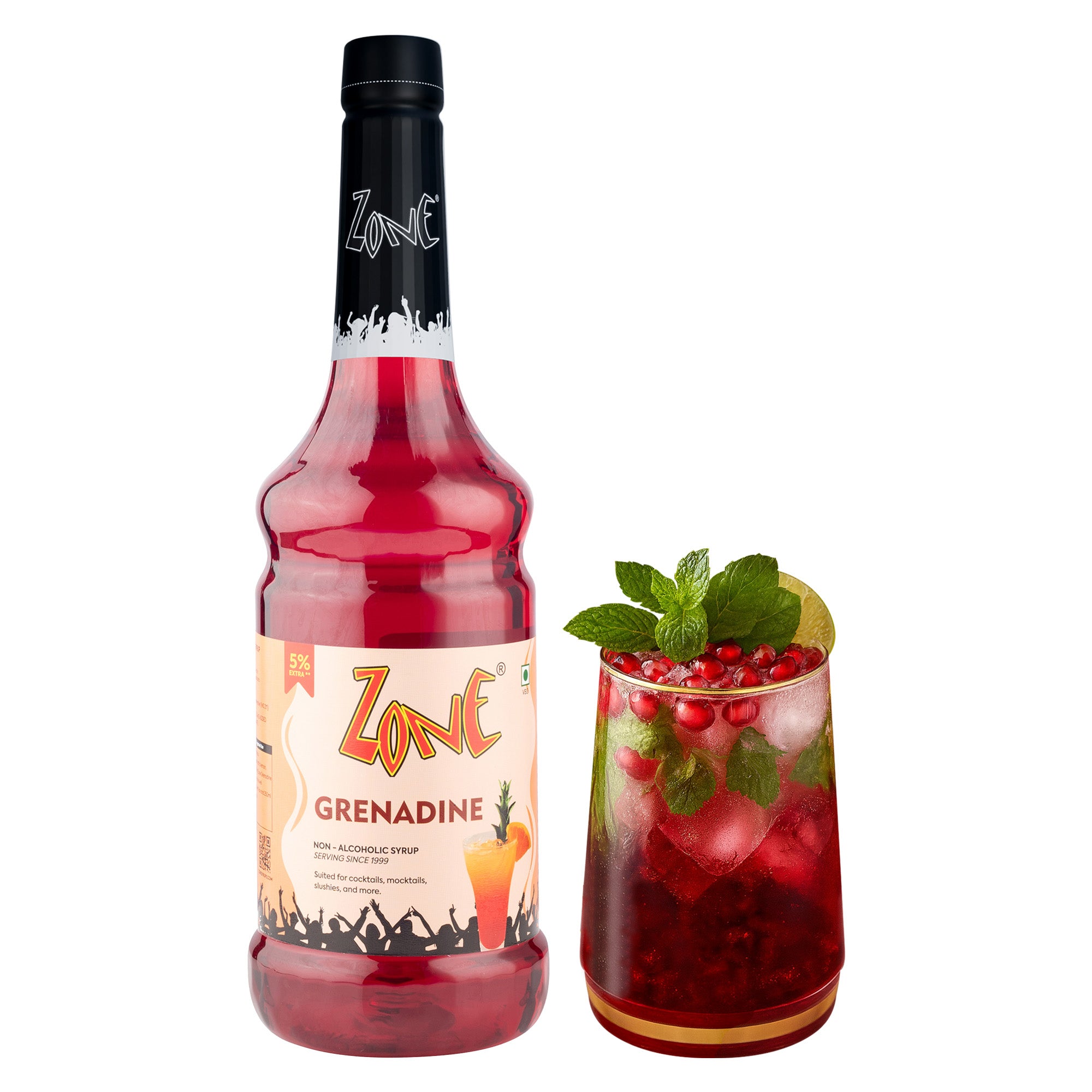 Zone Grenadine Flavoured Syrup 1000ml