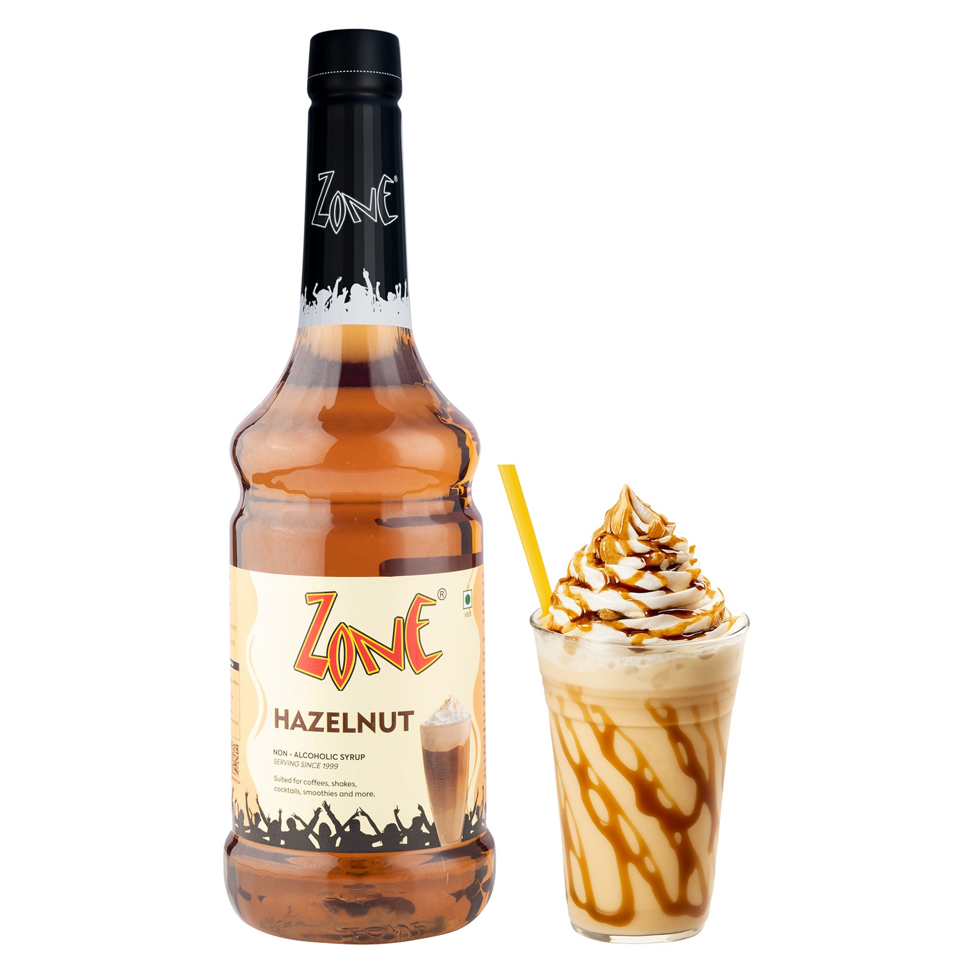 Zone Hazelnut Flavoured Syrup 1000ml