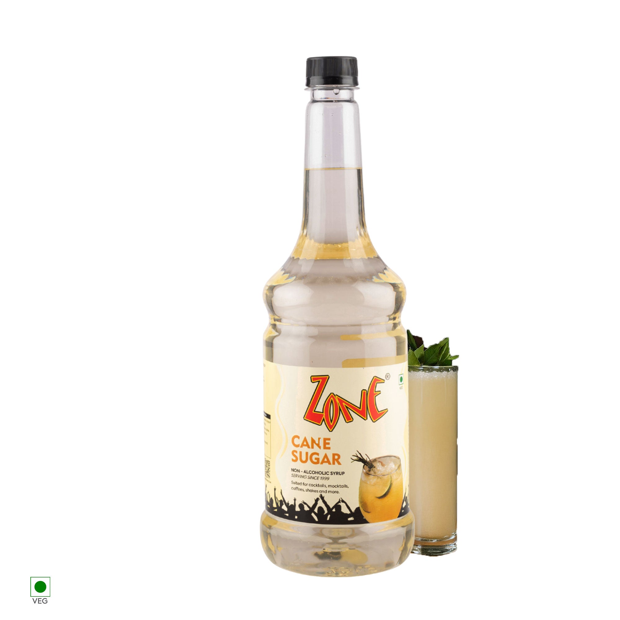 Zone Cane Sugar Flavoured Syrup 1000ml